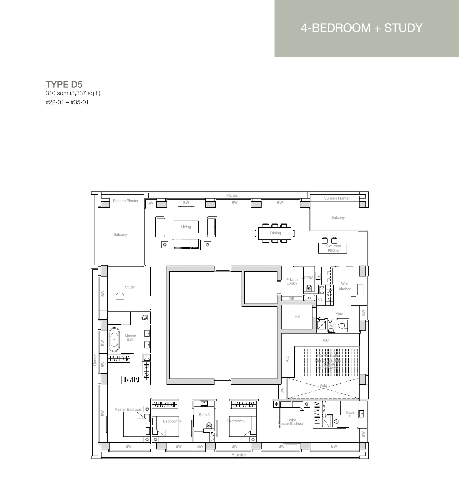 Nouvel 18 18 Bedroom Floor Plan 14